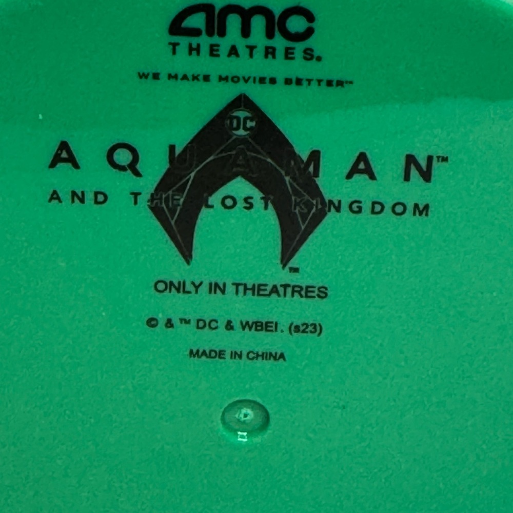 AMC Exclusive Aquaman Lost Kingdom Popcorn Bucket  And Tumbler Cup Set - Picture 4 of 7